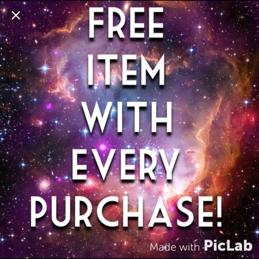 Free item with every purchase